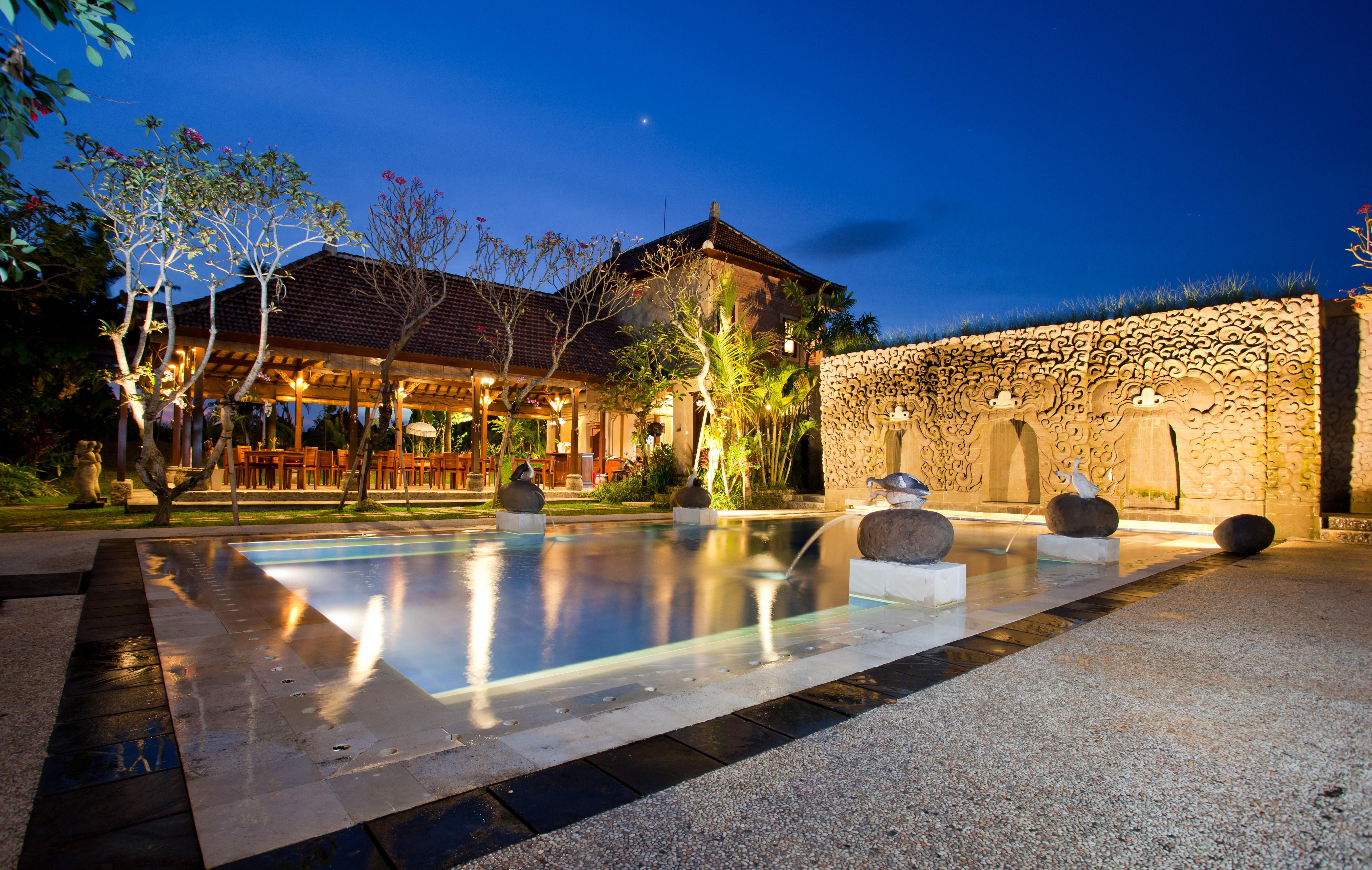 Bebek Tepi Sawah Restaurant & Villas Ubud Exterior foto